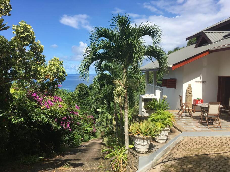 Hilltop South - Villa Bougainville Takamaka Bagian luar foto