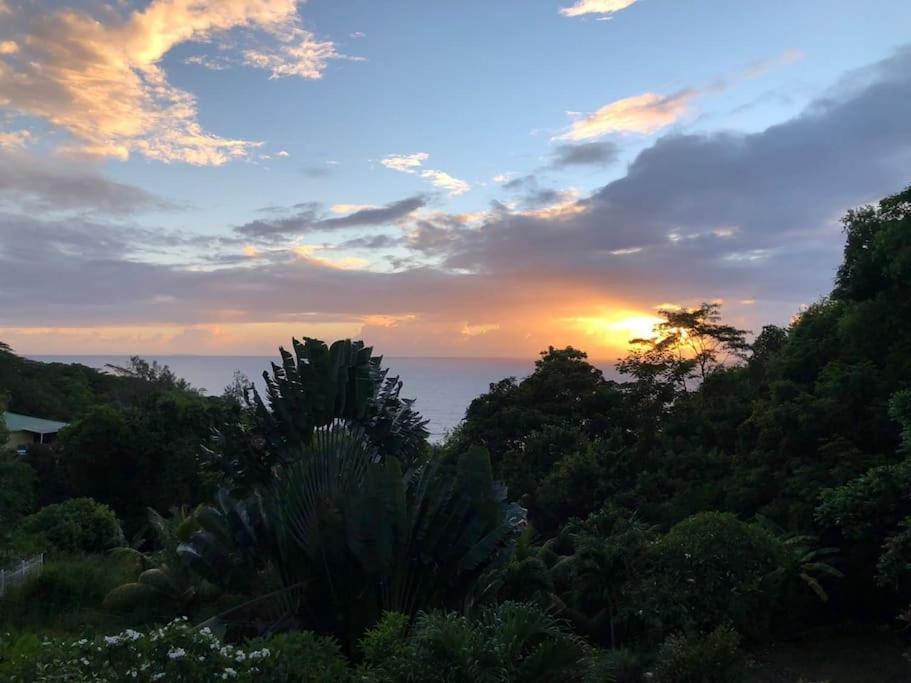 Hilltop South - Villa Bougainville Takamaka Bagian luar foto